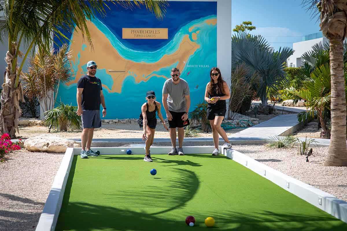 bocci at White Villas Resort