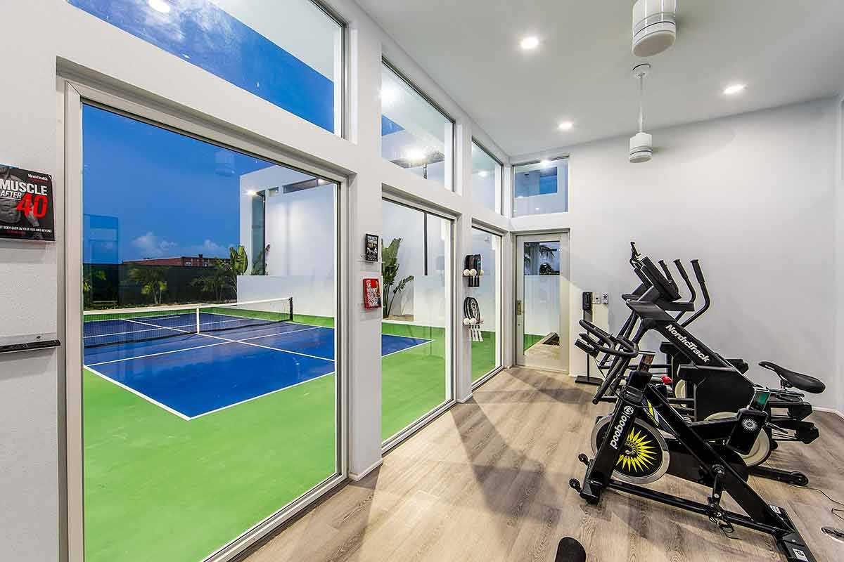 White Villas Resort gym