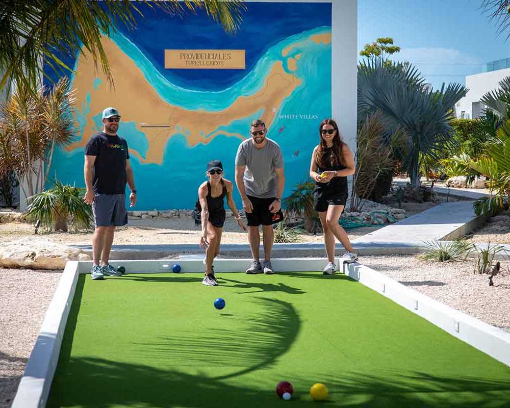 bocci at White Villas Resort