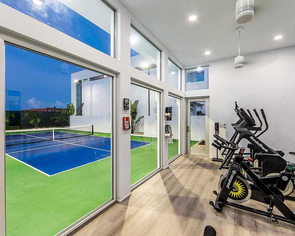 White Villas Resort gym